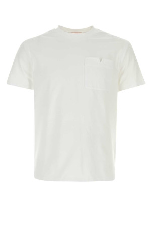 White cotton t-shirt VALENTINO GARAVANI (4V3MG10V9UH)
