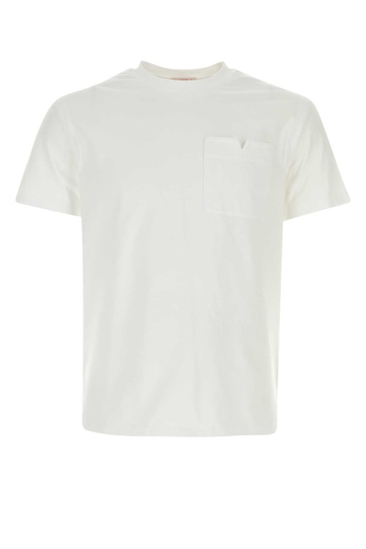 White cotton t-shirt VALENTINO GARAVANI (4V3MG10V9UH)