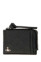 Black leather card holder VIVIENNE WESTWOOD (54020016UL00EQ)
