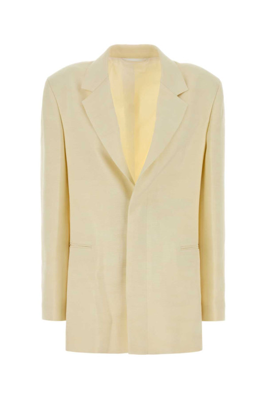 Yellow viscose blend blazer CARVEN (6261K21269)