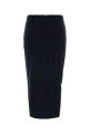 Midnight blue viscose skirt STELLA McCARTNEY (6301893GU301)