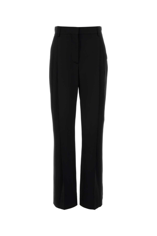 Черные атласные брюки Black STELLA McCARTNEY (6440243FU302)