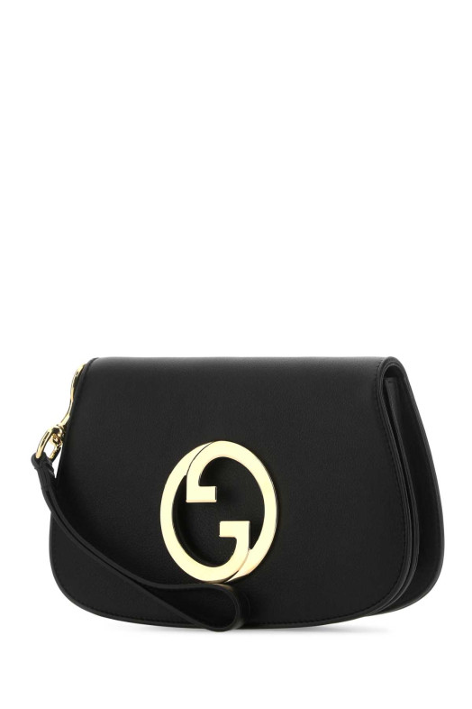 Чорна шкіряна сумочка Gucci Blondie, чорна GUCCI (698630UXX0G)