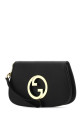 Чорна шкіряна сумочка Gucci Blondie, чорна GUCCI (698630UXX0G)