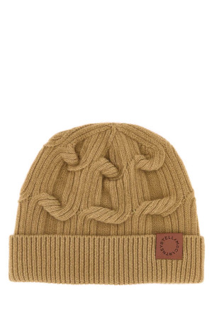 Camel wool beanie hat STELLA McCARTNEY (6K11403S2616)