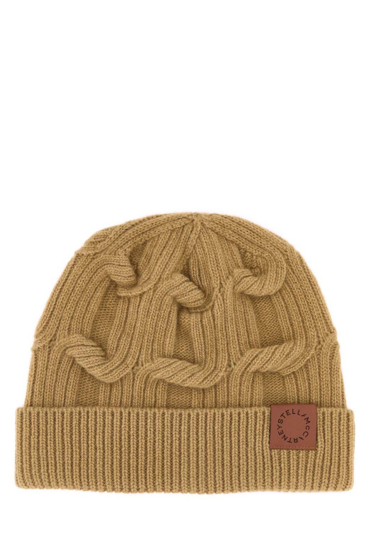 Camel wool beanie hat STELLA McCARTNEY (6K11403S2616)