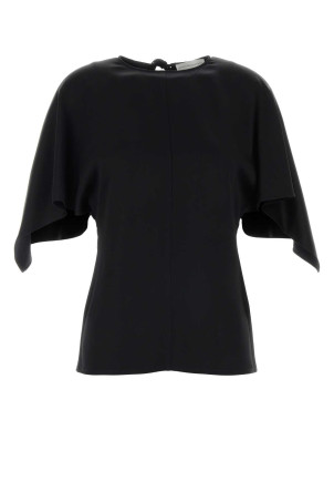 Black satin top Black STELLA McCARTNEY (6T03013FU302)