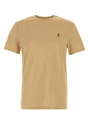 Beige cotton t-shirt Pink POLO RALPH LAUREN (710671438)
