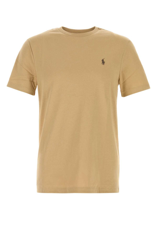 Beige cotton t-shirt Pink POLO RALPH LAUREN (710671438)