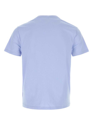 Powder blue cotton t-shirt POLO RALPH LAUREN (710671438)