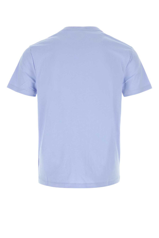 Powder blue cotton t-shirt POLO RALPH LAUREN (710671438)