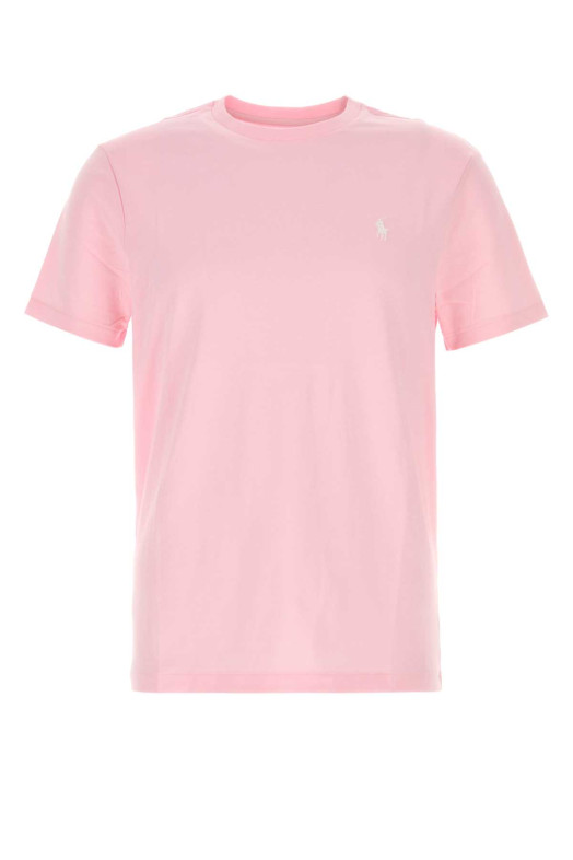 Pink cotton t-shirt POLO RALPH LAUREN (710671438)