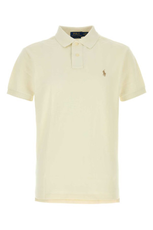 Ivory piquet polo shirt POLO RALPH LAUREN (710680784)