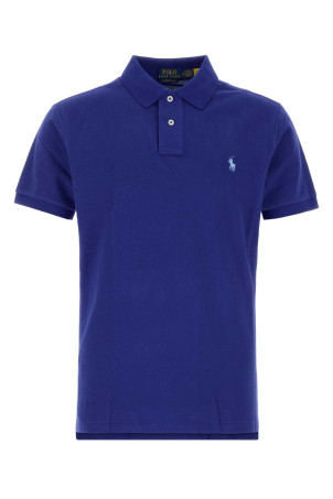 Blue cotton polo shirt POLO RALPH LAUREN (710680784)