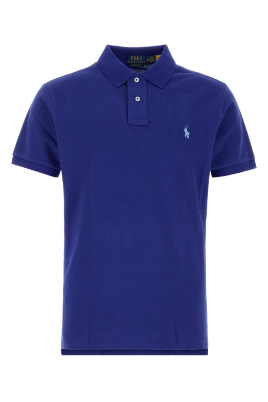 Blue cotton polo shirt POLO RALPH LAUREN (710680784)