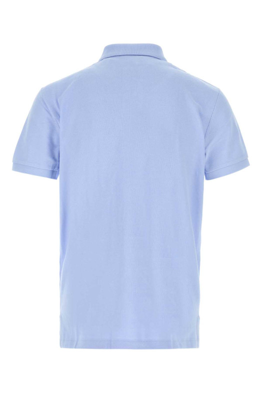 Powder blue cotton polo shirt POLO RALPH LAUREN (710680784)