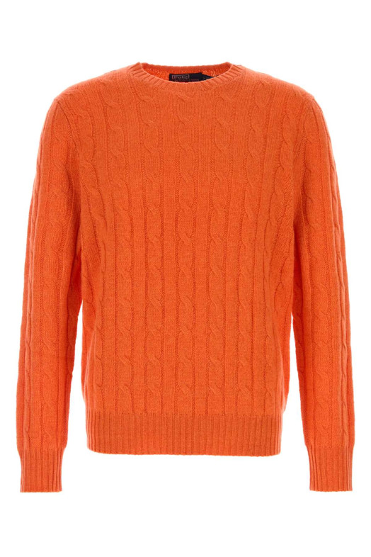 Orange cashmere sweater POLO RALPH LAUREN (710876728)