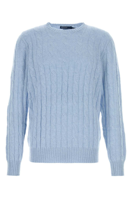 Light blue cashmere sweater POLO RALPH LAUREN (710876728)