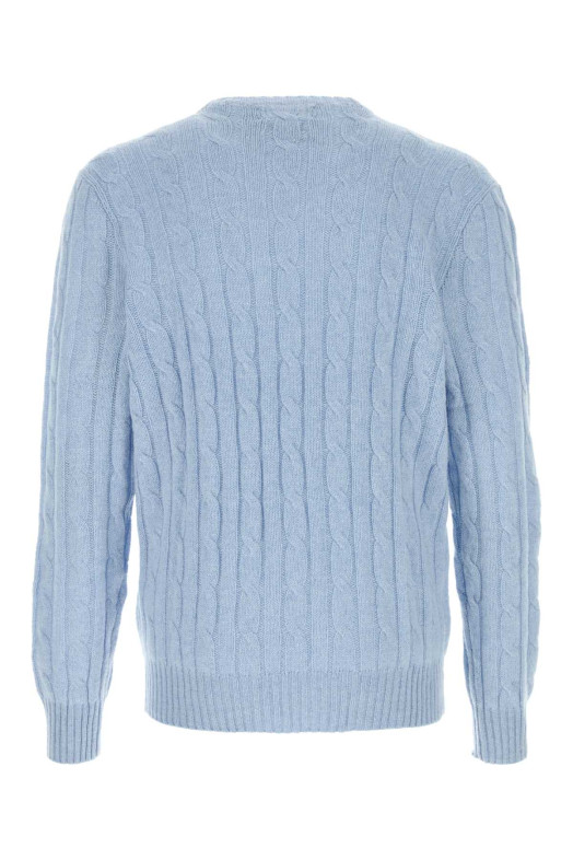 Light blue cashmere sweater POLO RALPH LAUREN (710876728)