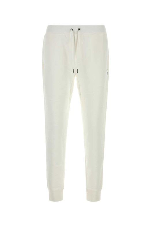 White cotton blend joggers POLO RALPH LAUREN (710881518)