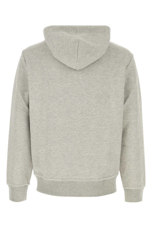 Melange grey cotton blend sweatshirt POLO RALPH LAUREN (710907092)