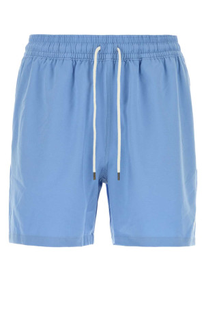 Light-blue stretch polyester swimming shorts POLO RALPH LAUREN (710957782)