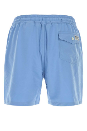 Light-blue stretch polyester swimming shorts POLO RALPH LAUREN (710957782)