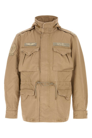 Beige cotton jacket Gray POLO RALPH LAUREN (710961616)