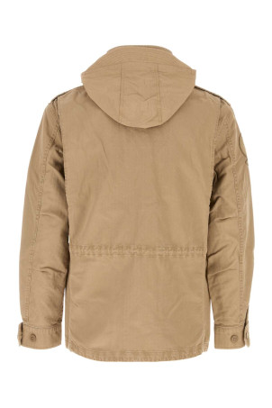 Beige cotton jacket Gray POLO RALPH LAUREN (710961616)