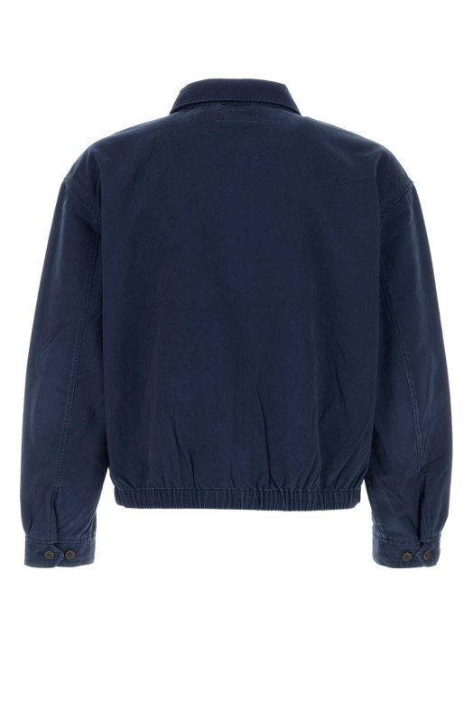 Navy blue twill bomber jacket Blue POLO RALPH LAUREN (710961929)