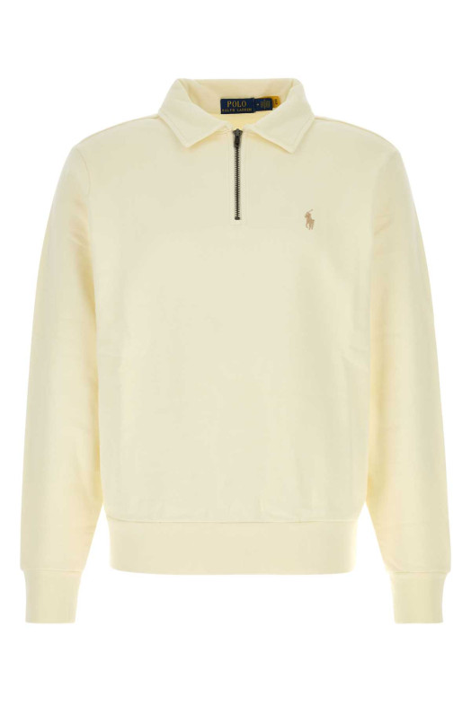 Cream cotton polo shirt POLO RALPH LAUREN (710B18911)