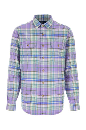 Embroidered flannel shirt POLO RALPH LAUREN (710B19883)