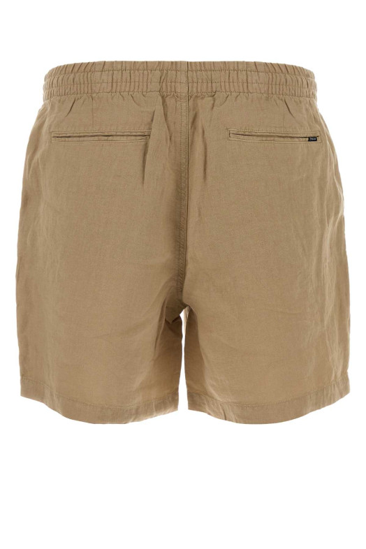 Beige linen bermuda shorts POLO RALPH LAUREN (710B20471)
