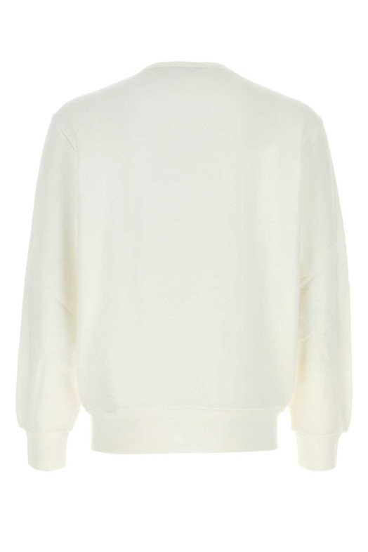 White cotton blend sweatshirt POLO RALPH LAUREN (710B26091)
