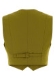 Pistachio green twill Luna vest ZIMMERMANN (7299JS261)