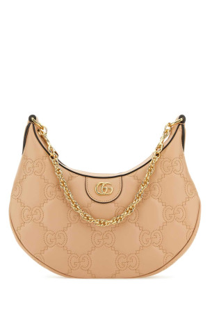 Powder pink leather small Lion GG handbag GUCCI (739709UM8HG)