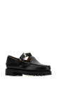 Black leather Aurora loafers SEBAGO (751244W)