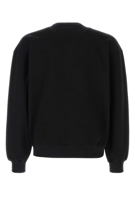 Black cotton sweatshirt GUCCI (795510XJHN8)