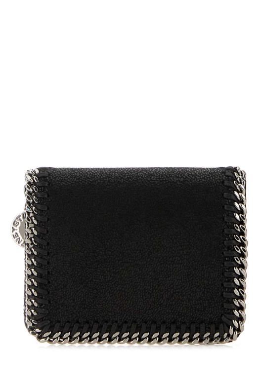 Black shaggy deer Falabella wallet Black STELLA McCARTNEY (7P0085W9132)