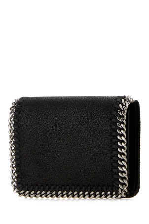 Black shaggy deer Falabella wallet Black STELLA McCARTNEY (7P0085W9132)
