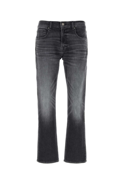 Black stretch denim jeans SEVEN FOR ALL MANKIND (7T4D0A21)
