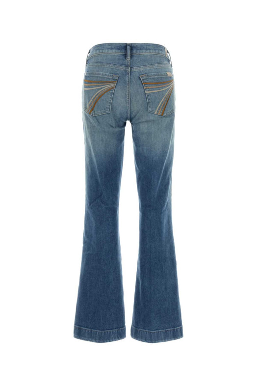 Stretch denim Dojo jeans SEVEN FOR ALL MANKIND (7U310K85)