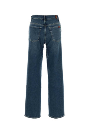 Stretch denim Stovepipe jeans SEVEN FOR ALL MANKIND (7U4N0120)