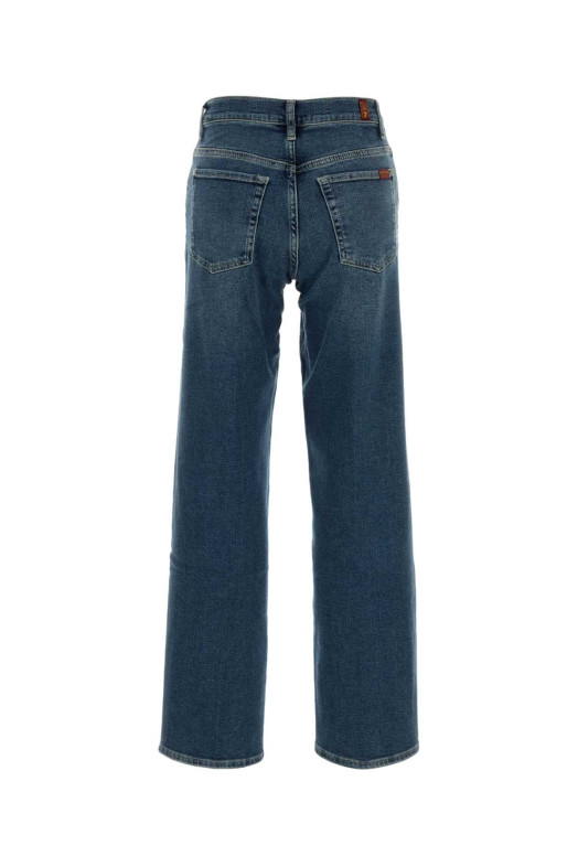Stretch denim Stovepipe jeans SEVEN FOR ALL MANKIND (7U4N0120)