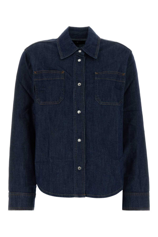 Stretch denim shirt SEVEN FOR ALL MANKIND (7UCR0R70)