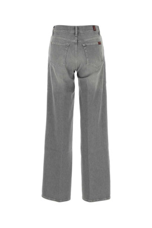 Grey stretch denim Lotta jeans SEVEN FOR ALL MANKIND (7UG20C66)
