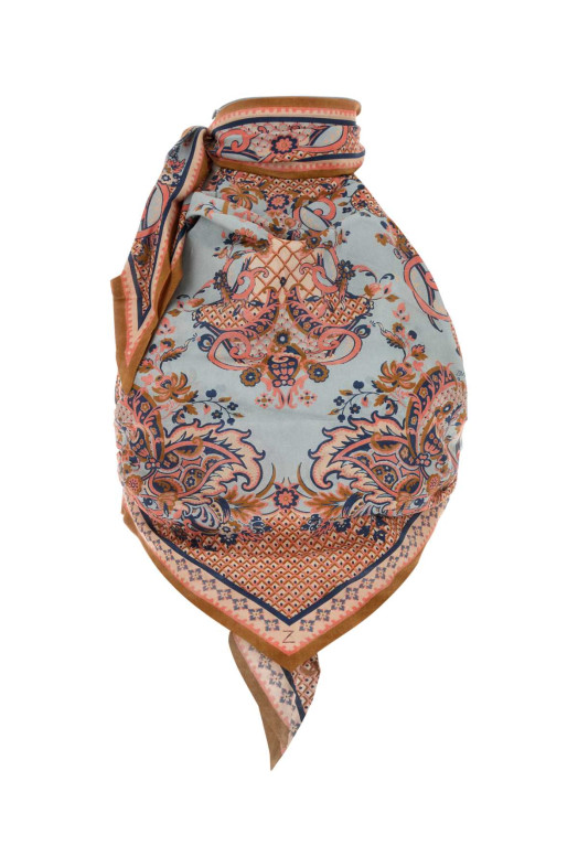 Printed silk Aster top ZIMMERMANN (8063TSS261)