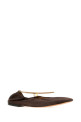 Brown shaggy deer ballerinas STELLA McCARTNEY (810659E00339)