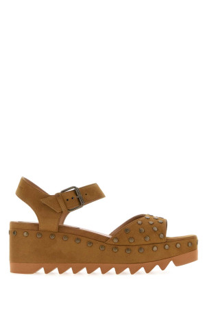 Biscuit alter suede Elyse sandals STELLA McCARTNEY (810697E00319)