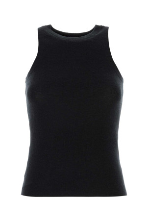 Black cashmere tank top CO (8200BCMCORE)